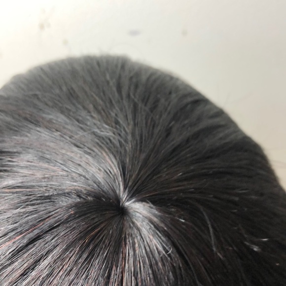 ?TIIA 22” HUMAN JET BLACK STRAIGHT BANG WIG *NEW* main image 5